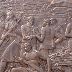 Another liberation heroine buried