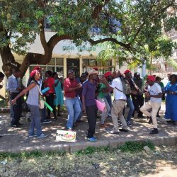 Civil servants demo goes unnoticed