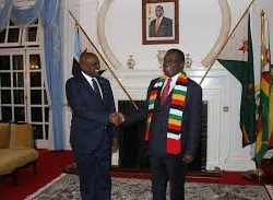 President Mnangagwa leaves for Botswana
