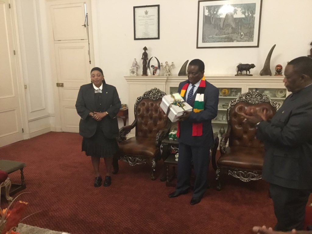 President Mnangagwa receives delimitation report