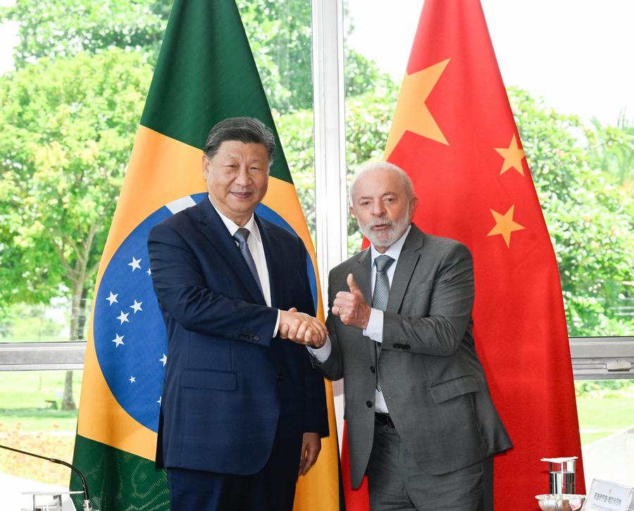 China, Brazil decide to elevate ties in Xi, Lula meeting