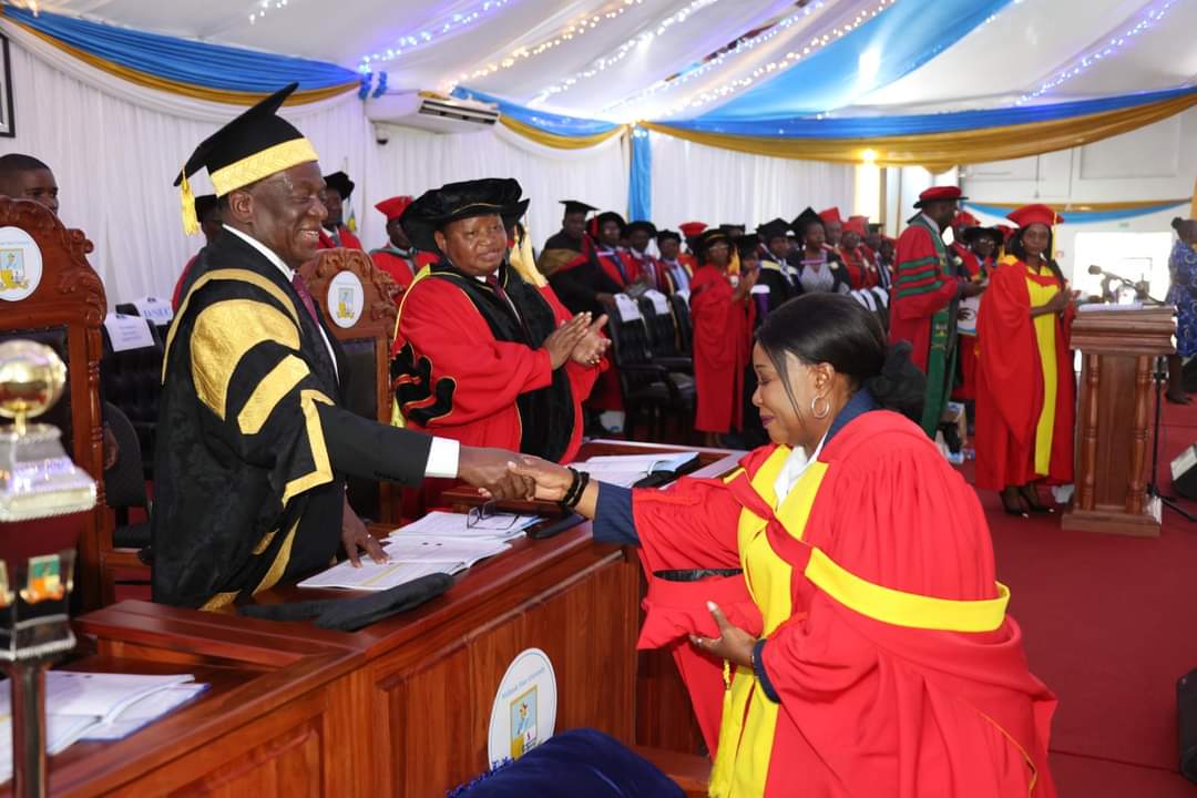 First Lady Dr Auxillia Mnangagwa has been capped