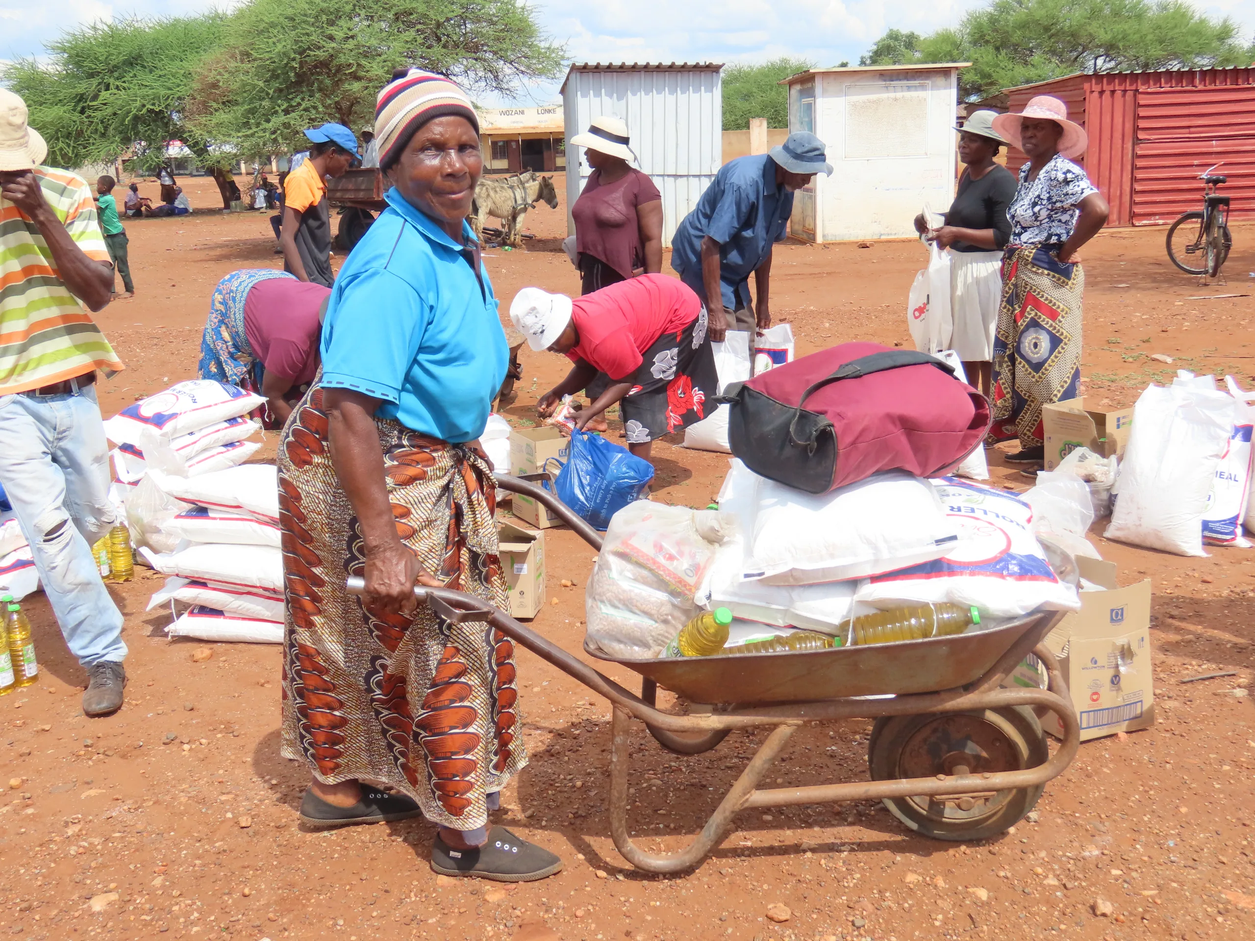 Empowering communities through food aid in Insiza district