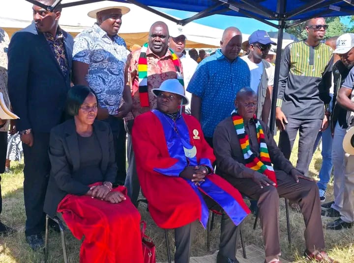 Chief Chikwanda officially installed