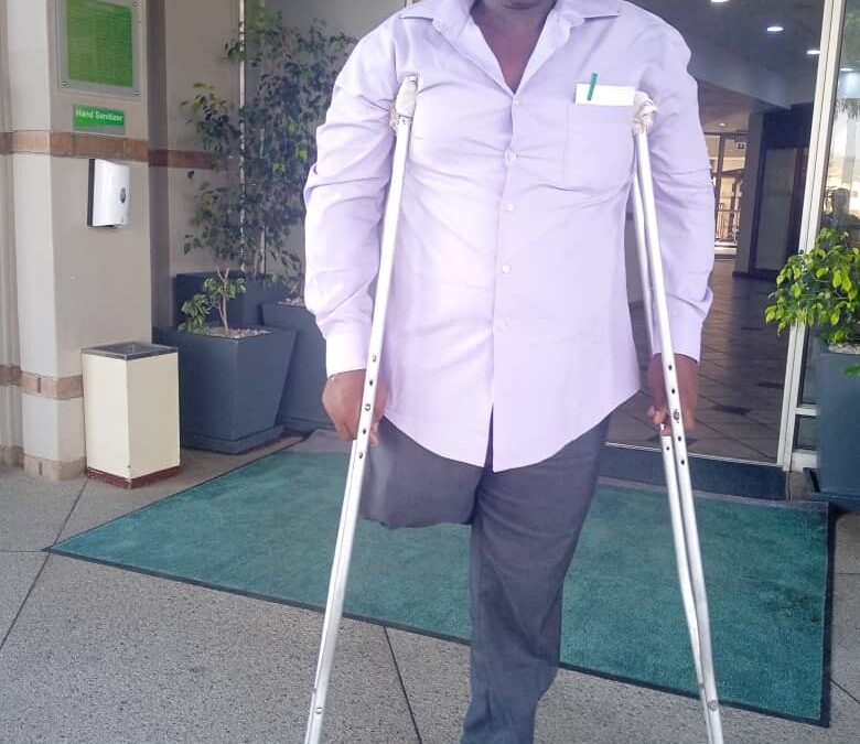 Father’s harrowing fight for life