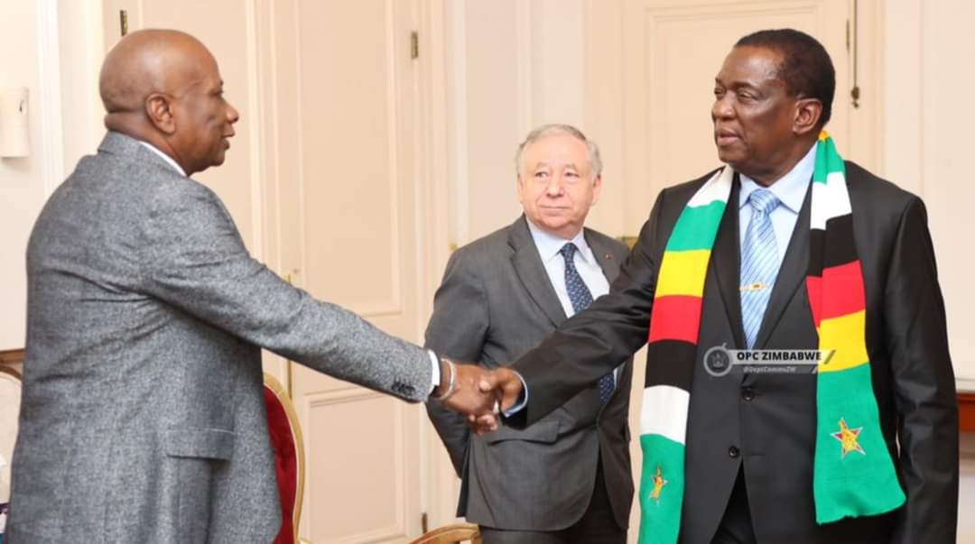 President Mnangagwa meets visiting UN envoys as Zim intensifies UNSC bid