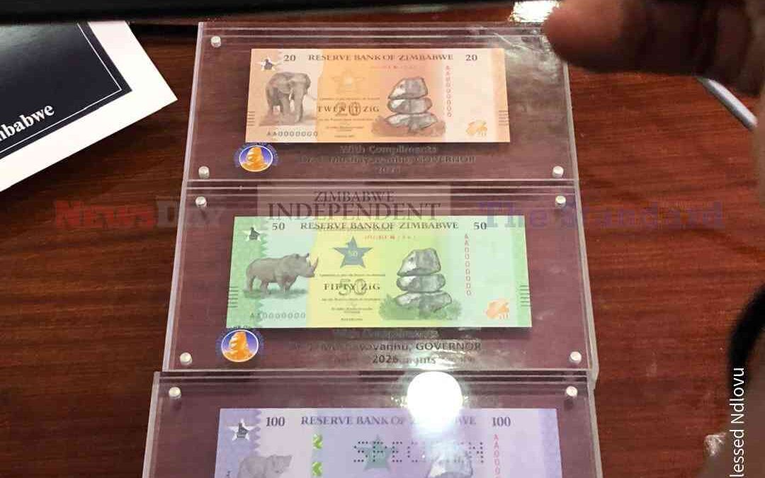 New ZiG banknotes out Tuesday