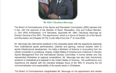 SRC APPOINTS NEW DIRECTOR GENERAL