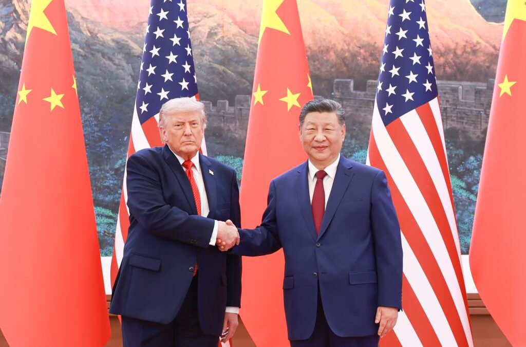 Xi holds talks with Trump in Beijing