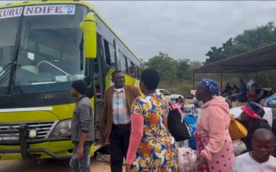 Beitbridge busy as thousands flock back home