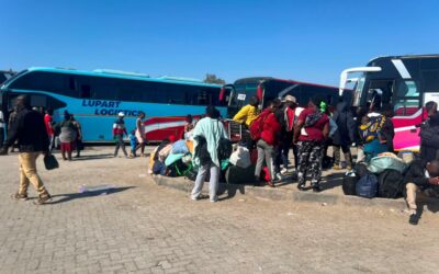 Flexible customs clearance for returnees from South Africa