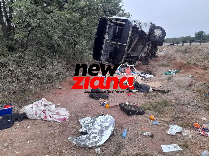 Driver Dies, Seven Injured in Bus Crash Involving Repatriates Near Beitbridge