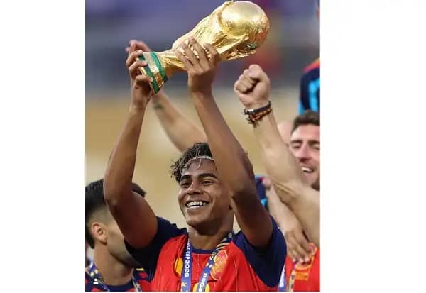 Yamal becomes first teenager to complete Euro-World Cup double