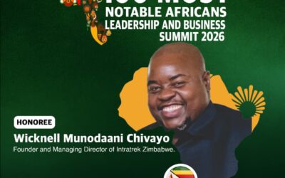 Chivayo Honoured Among Africa’s Top Peace and Business Icons