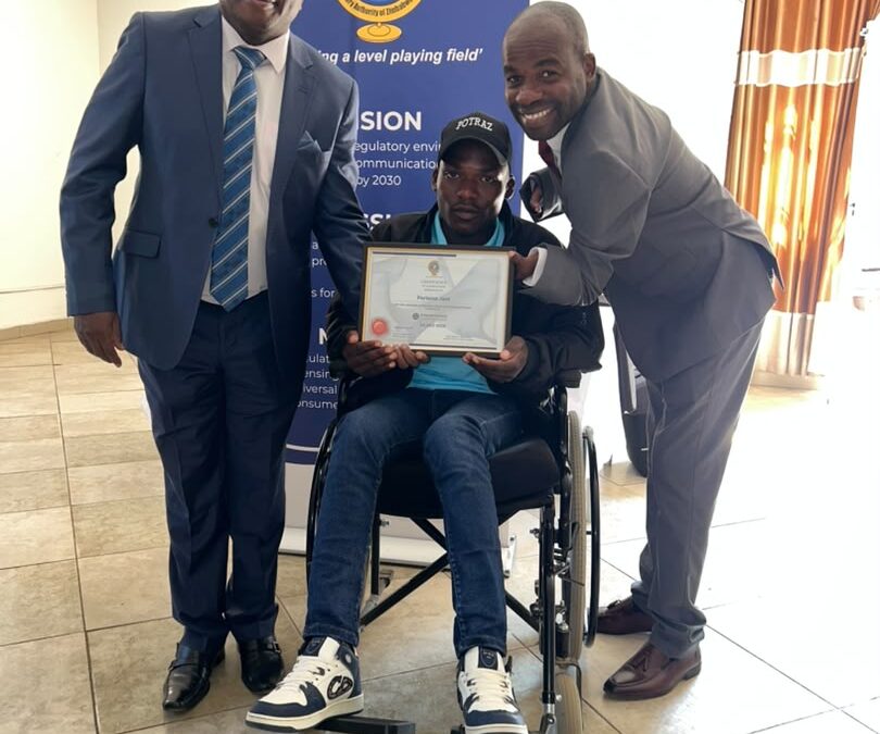 POTRAZ, Nkomwa Foundation Trust Empower Persons with Disabilities Through Digital Skills Training