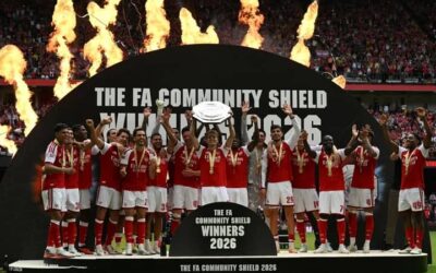 Arsenal Draw First Blood in Title Race With 3-0 Community Shield Win Over Man City