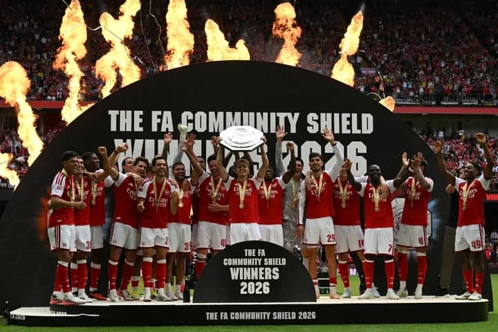 Arsenal Draw First Blood in Title Race With 3-0 Community Shield Win Over Man City
