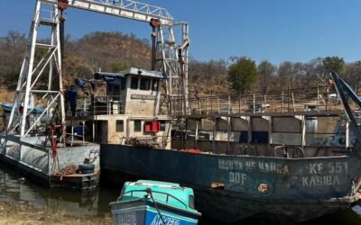 Mbuya Nehanda ferry wreckage retrieved from Lake Kariba