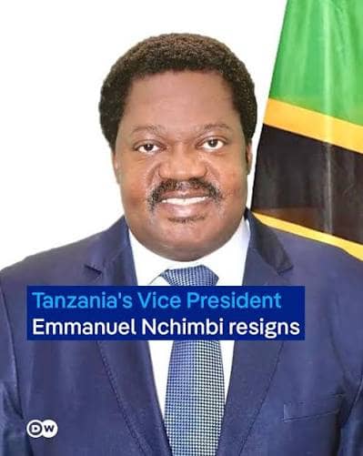Tanzania Vice-President resigns