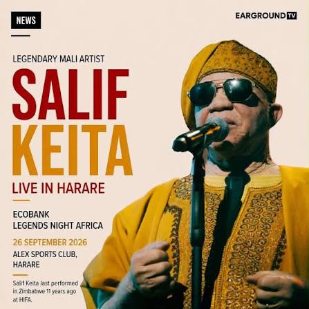 Yondo Sister joins Salif Keita for Ecobank Legends Night Africa