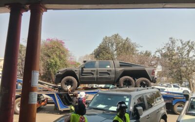 A ‘beast’ on six wheels spotted in Zimbabwe