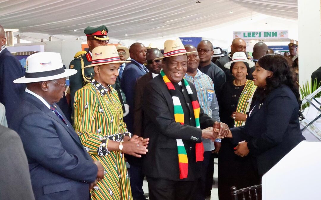 President Mnangagwa opens Sanganai/Hlanganani/ Dzimbabwe Expo