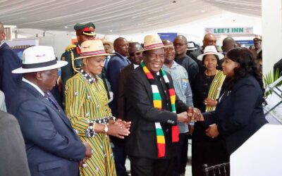 President Mnangagwa opens Sanganai/Hlanganani/ Dzimbabwe Expo