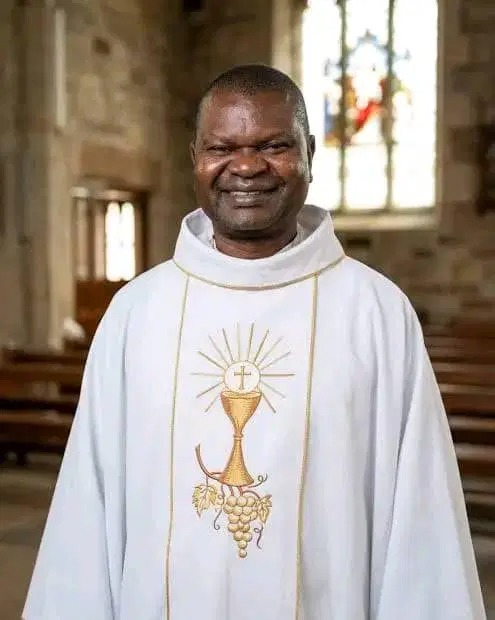 Driver arrested over death of Catholic priest