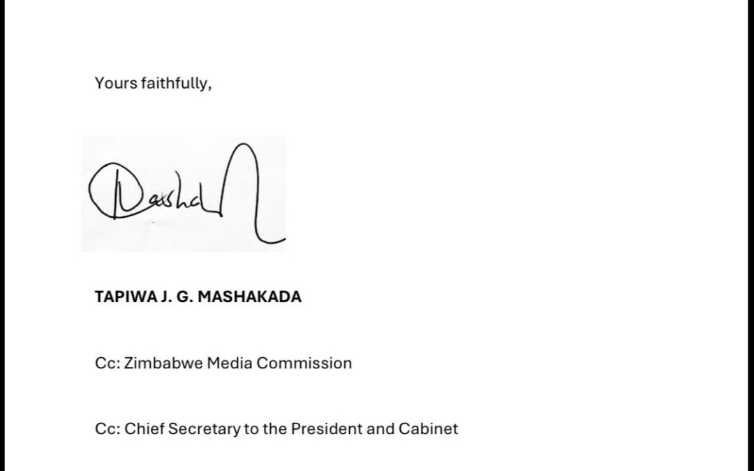 Mashakada resigns from MDC following ZMC appointment