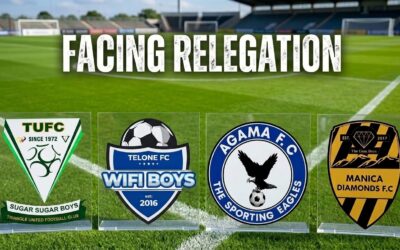 Four teams in danger of relegation